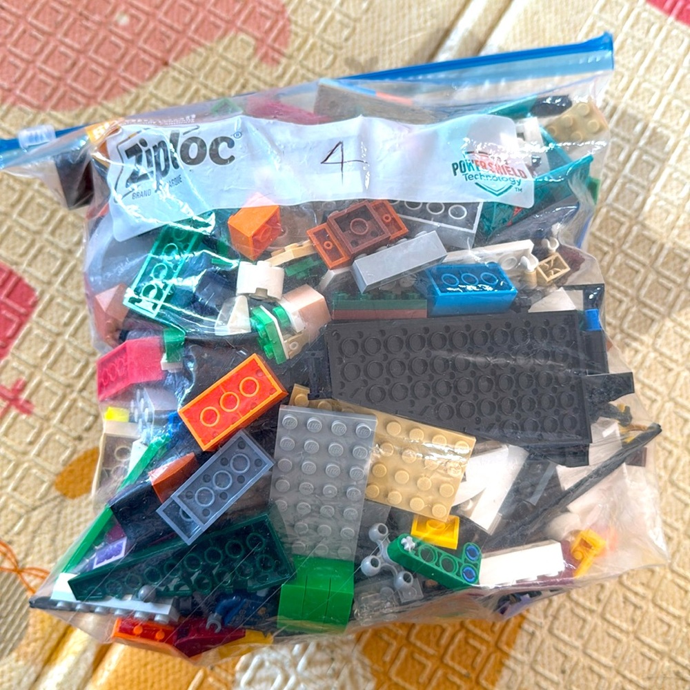 Lego Gallon Bag  Building Blocks Mix